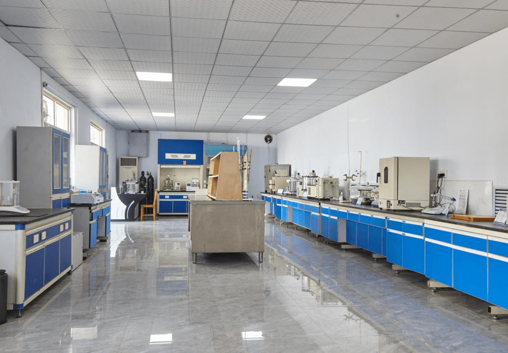INVINO testing laboratory layout optimized for industrial application trials and systematic performance validation of compound defoamers