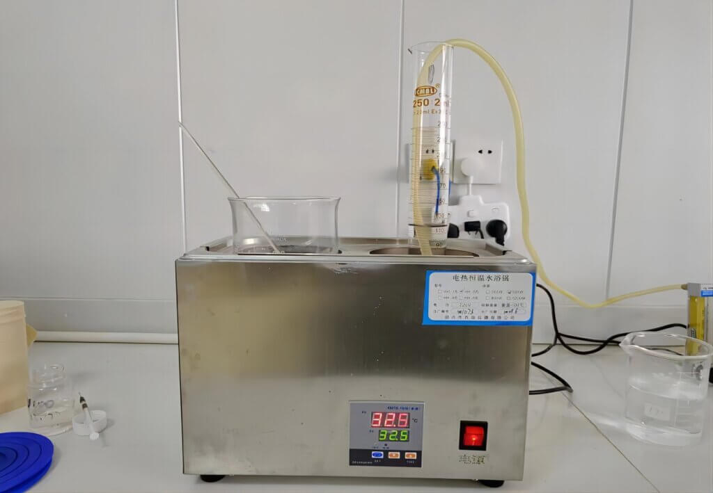 Centrifuge stability and thermal limit testing equipment for anti-foaming formulations