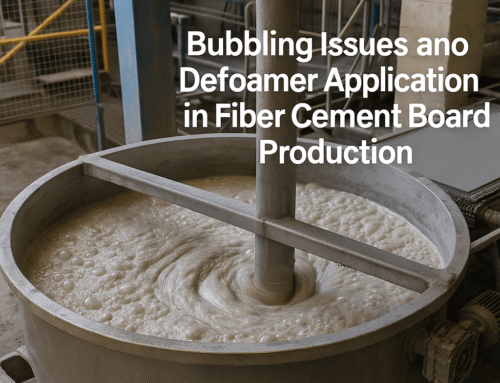 Fiber Cement Board Defoamer Application: Tackling Foaming Issues in Building Materials Production