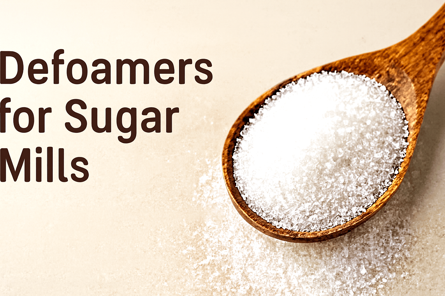 Defoamer for sugar mill